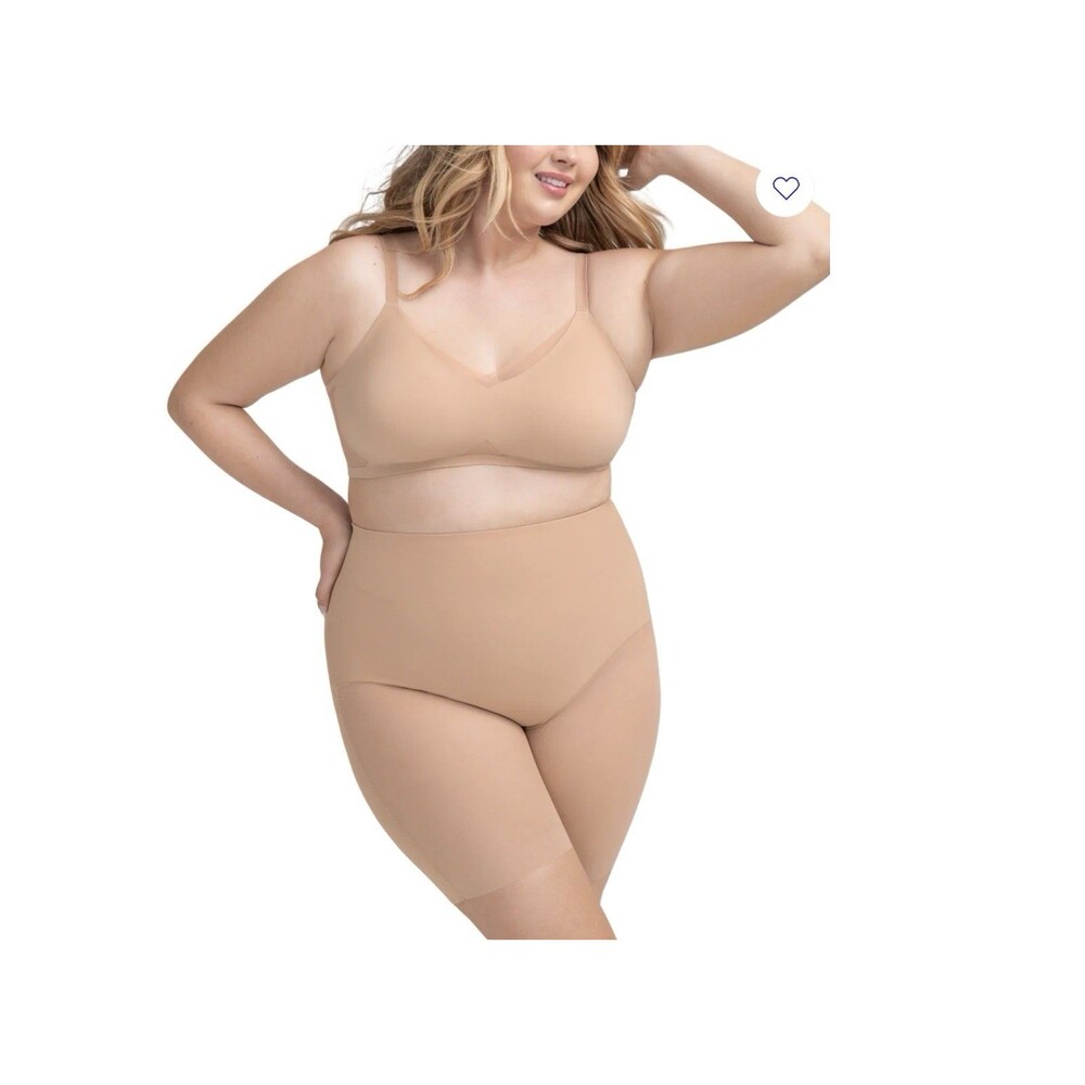 Honeylove Mid Waist Shorts BodyShape Shape Wear  Sand Beige Size Medium NWOT